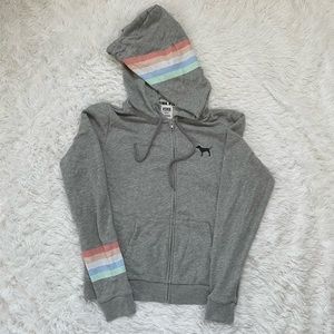 NWOT Vs Pink Zip Up Hoodie